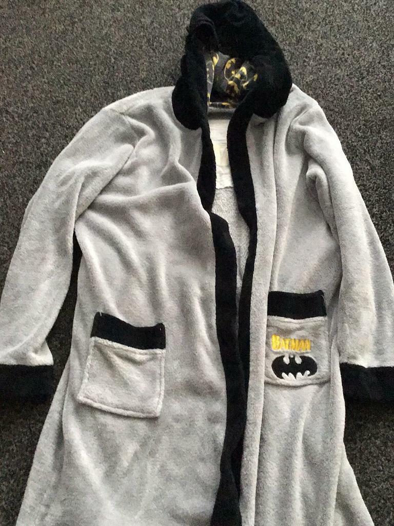 boys batman dressing gown